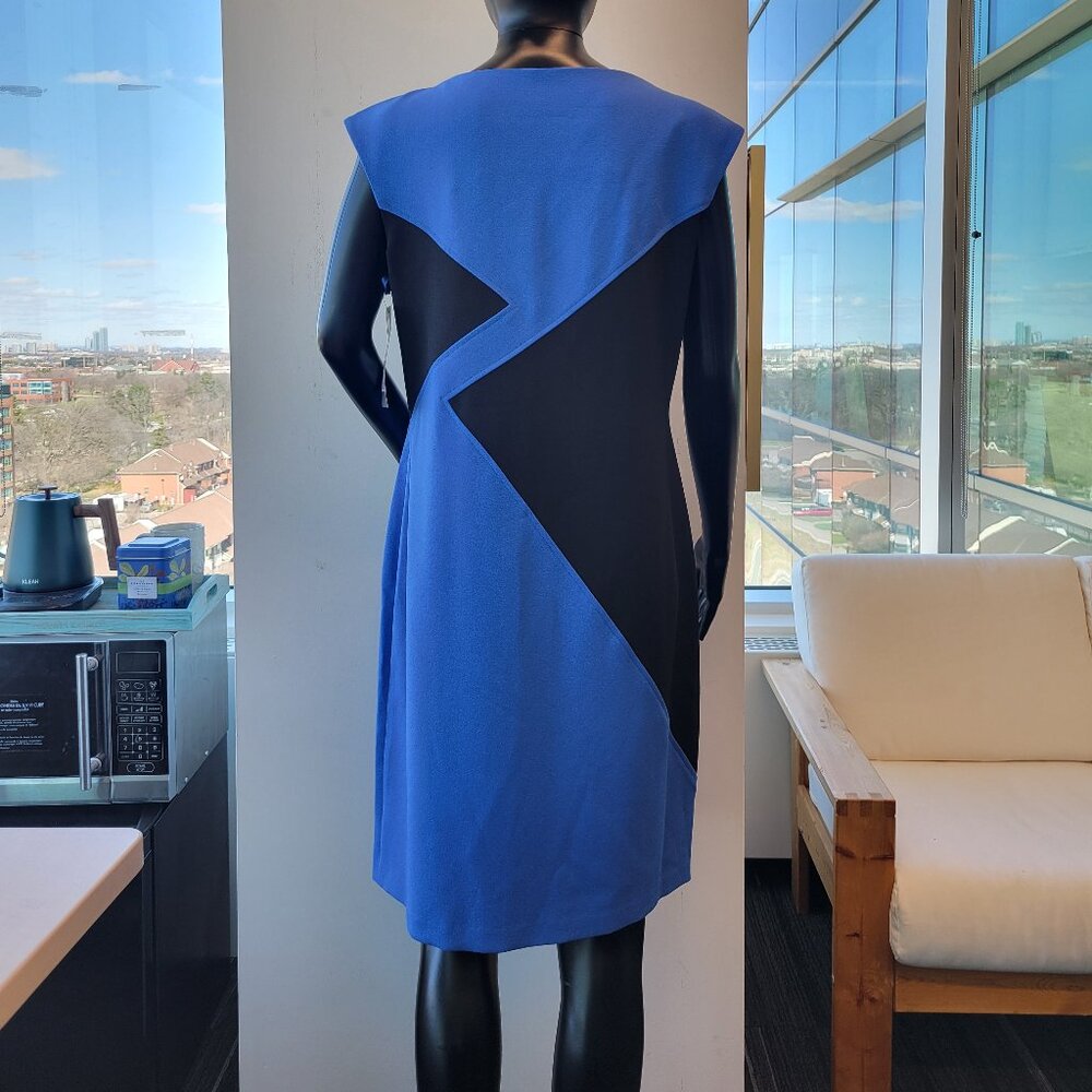 Nine West Womens Sleeveless Colorblock Dress - Picture 5 of 12